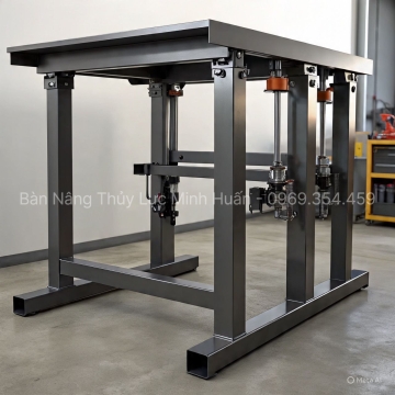 Cấu tạo bàn nâng thủy lực – Giải pháp nâng hạ hiện đại cho doanh nghiệp