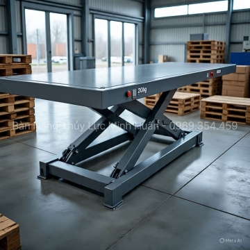 Cấu Tạo Bàn Nâng Thủy Lực 200kg – Hiểu Đúng Để Sử Dụng Hiệu Quả