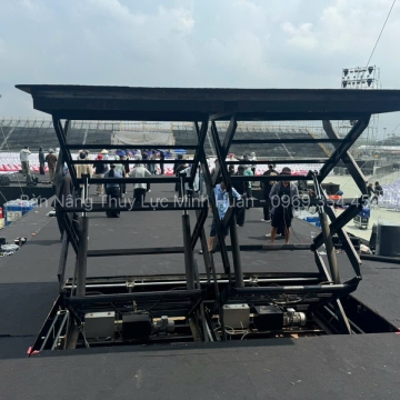 Bàn nâng sân khấu – Giải pháp nâng hạ hiện đại cho nhà hát, hội trường và trung tâm sự kiện