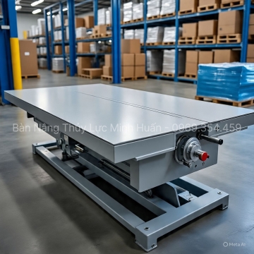 Bảng Giá Bàn Nâng Thủy Lực 3000kg (3 Tấn) – Cập Nhật Mới Nhất 2025