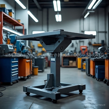 Bàn Nâng Thủy Lực Mini Điện MH-E300 – Tự Động Hóa Quy Trình Nâng Hạ