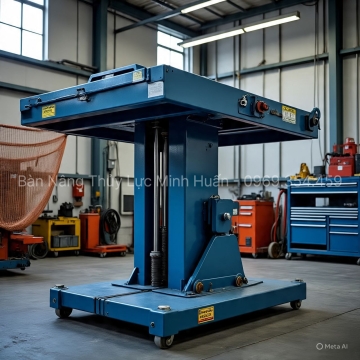 Bàn Nâng 1 Tấn – Giải Pháp Vận Chuyển Hàng Hóa An Toàn Cho Nhà Xưởng