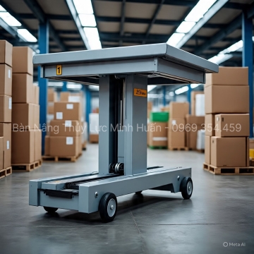 Bàn Nâng Di Động 1 Tấn – Giải Pháp Nâng Hạ Linh Hoạt Cho Mọi Doanh Nghiệp