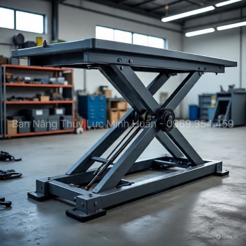 Cấu Tạo Bàn Nâng Thủy Lực 500kg – Khám Phá Chi Tiết Từng Bộ Phận Quan Trọng