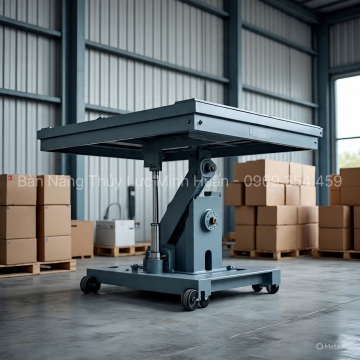 Bàn Nâng Thủy Lực 150Kg - Giải Pháp Nâng Hạ Hiệu Quả Cho Hàng Hóa Nhẹ