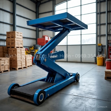 Tổng Hợp Bảng Giá Bàn Nâng Di Động Từ 500kg – 2 Tấn | Bàn Nâng Thủy Lực Minh Huấn