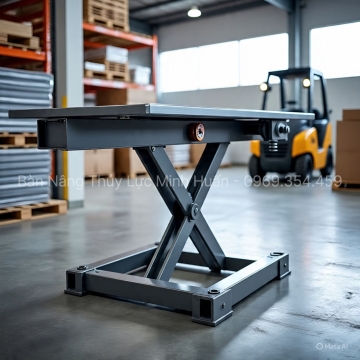 Cấu Tạo Bàn Nâng Thủy Lực 150Kg Chi Tiết Và Nguyên Lý Hoạt Động
