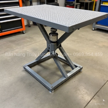 Cấu tạo bàn nâng thủy lực mini – Nhỏ gọn nhưng cực kỳ hiệu quả