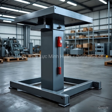 Ứng dụng bàn nâng thủy lực 1 tấn trong thực tế
