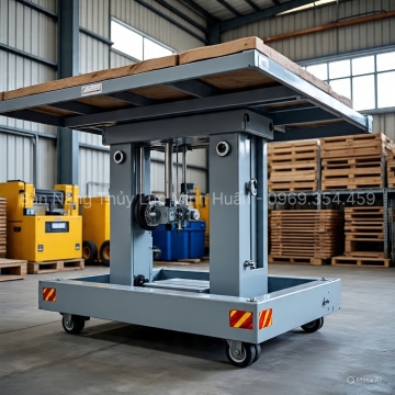 Bàn Nâng Thủy Lực 1000kg Di Động – Giải Pháp Cho Kho Hàng Linh Hoạt