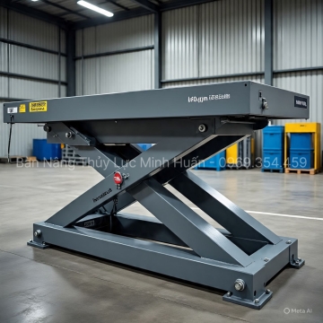 Ứng dụng bàn nâng thủy lực 1000kg trong sản xuất và đời sống