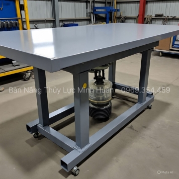 Báo giá bàn nâng thủy lực 1000kg cũ mới nhất 2025 – Cập nhật từ Bàn Nâng Thủy Lực Minh Huấn