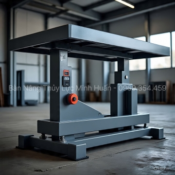 Bàn Nâng Thủy Lực Điện 1000kg – Giải Pháp Cho Kho Hàng Hiện Đại