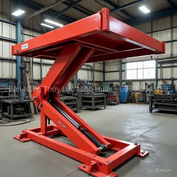 Bàn nâng điện thủy lực 2 tấn - Giải pháp nâng hạ tối ưu cho hàng hóa nặng