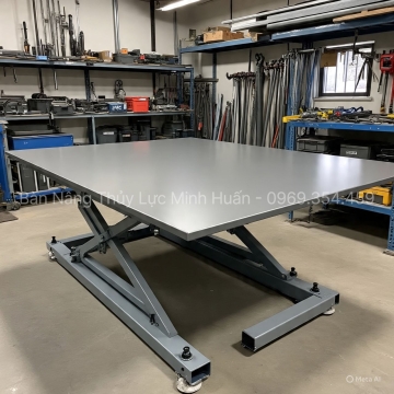 Phân Loại Bàn Nâng Thủy Lực: Cố Định, Di Động, Mini, Cắt Kéo, Xe Nâng Bàn – Hướng Dẫn Chi Tiết 2025