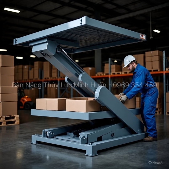 Ứng dụng bàn nâng thủy lực trong sản xuất và đời sống hiện đại