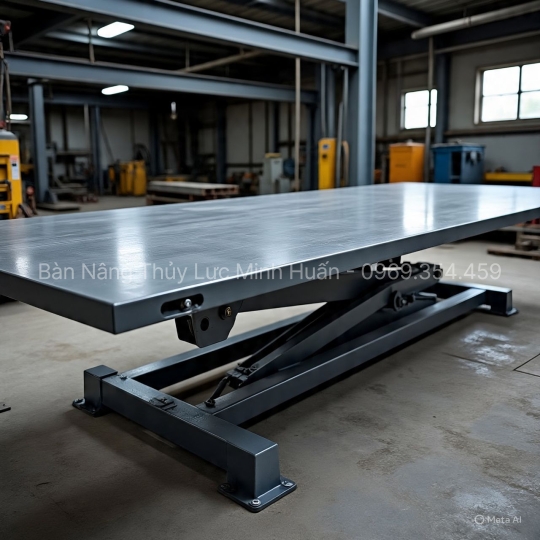 Bàn Nâng Điện Thủy Lực 200kg – Giải Pháp Nâng Hạ Hiện Đại Cho Xưởng Sản Xuất
