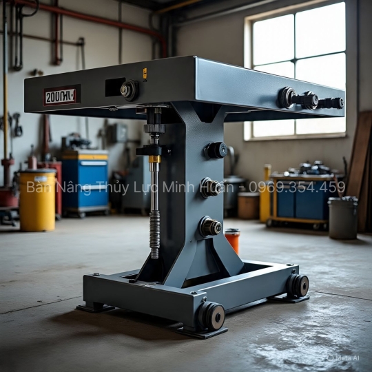 Cấu Tạo Bàn Nâng Thủy Lực 200kg – Hiểu Đúng Để Sử Dụng Hiệu Quả