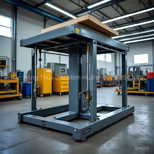 Ứng Dụng Bàn Nâng Thủy Lực 200kg – Thiết Bị Đa Năng Trong Công Nghiệp & Đời Sống