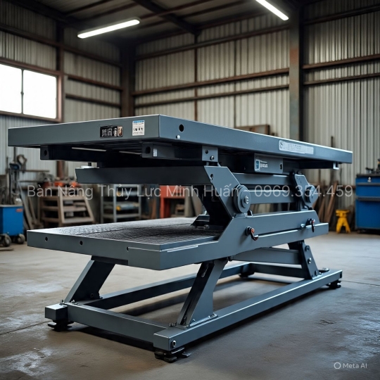 Bàn Nâng Thủy Lực 300kg – Giải Pháp Nâng Hạ Nhẹ Nhàng, An Toàn, Tiện Lợi