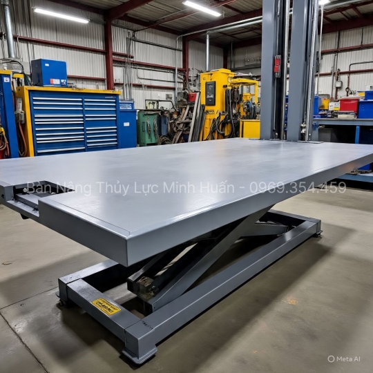 Bàn Nâng Thủy Lực 300kg – Giải Pháp Nâng Hạ Nhẹ Nhàng, An Toàn, Tiện Lợi