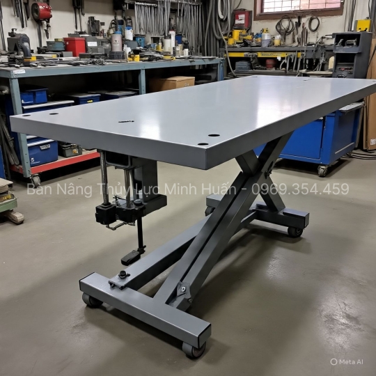 Bàn Nâng Thủy Lực Điện 300kg – Giải Pháp Nâng Hạ Hiệu Quả Cho Nhà Xưởng