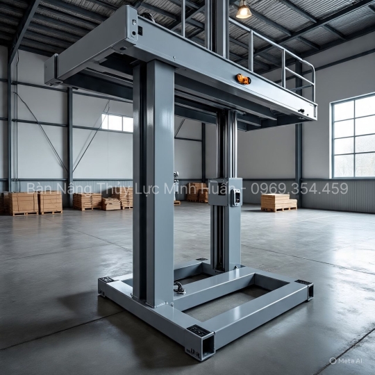 Bàn Nâng Thủy Lực 500kg – Thiết Bị Nâng Hạ Chuyên Dụng Cho Nhà Xưởng