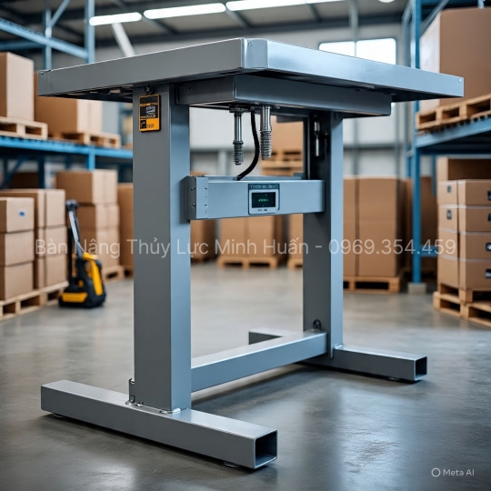 Bàn Nâng Thủy Lực 500kg – Thiết Bị Nâng Hạ Chuyên Dụng Cho Nhà Xưởng