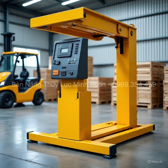 Bàn Nâng 1 Tấn – Giải Pháp Vận Chuyển Hàng Hóa An Toàn Cho Nhà Xưởng