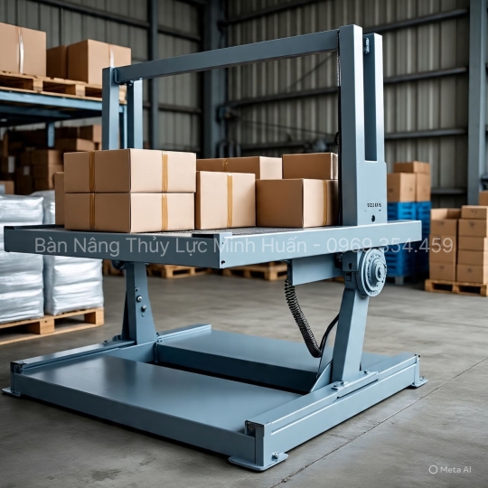 Bàn Nâng Thủy Lực 150Kg - Giải Pháp Nâng Hạ Hiệu Quả Cho Hàng Hóa Nhẹ