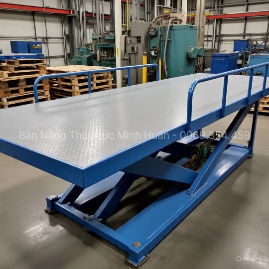 Báo Giá Bàn Nâng Thủy Lực Cố Định Từ 500kg – 5 Tấn | Minh Huấn