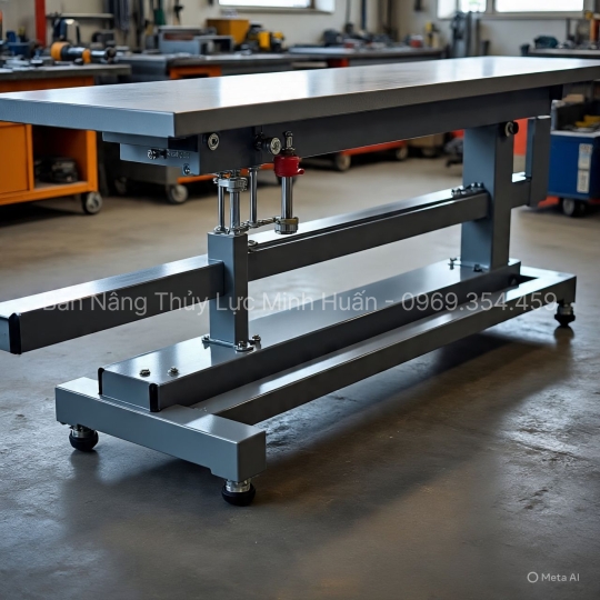 Bàn nâng thủy lực cũ – Giải pháp tiết kiệm chi phí, tối ưu hiệu quả cho doanh nghiệp
