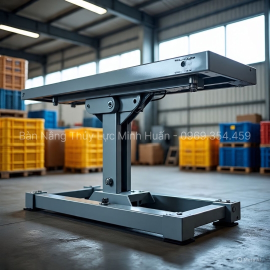 Cấu Tạo Bàn Nâng Thủy Lực 150Kg Chi Tiết Và Nguyên Lý Hoạt Động