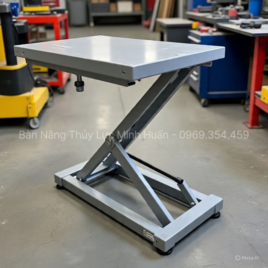 Bàn nâng thủy lực mini – giải pháp nâng hạ tiện lợi, nhỏ gọn và hiệu quả
