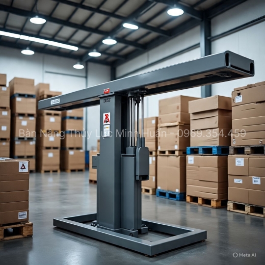 Bàn Nâng Thủy Lực Mini 300kg – Giải Pháp Nâng Hạ Nhẹ Nhàng Cho Mọi Không Gian