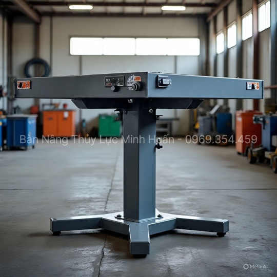 Cấu tạo bàn nâng thủy lực 1 tấn chi tiết và nguyên lý hoạt động