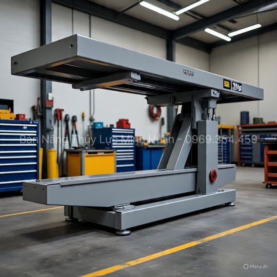 Báo giá bàn nâng thủy lực cũ theo tải trọng: 300kg – 500kg – 1 tấn – 2 tấn (Cập nhật 2025)