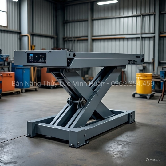Báo giá bàn nâng thủy lực cũ theo tải trọng: 300kg – 500kg – 1 tấn – 2 tấn (Cập nhật 2025)