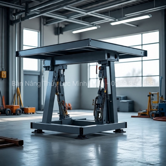 Ứng dụng bàn nâng thủy lực 1000kg trong sản xuất và đời sống