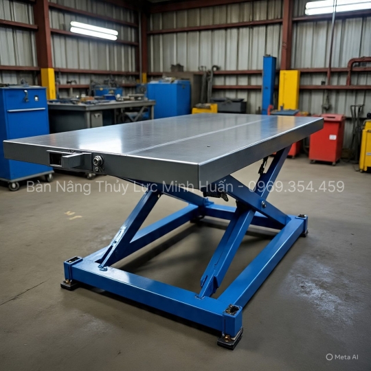 Bàn Nâng Thủy Lực Mini 300kg – Giải Pháp Nâng Hạ Nhẹ Nhàng Cho Mọi Không Gian