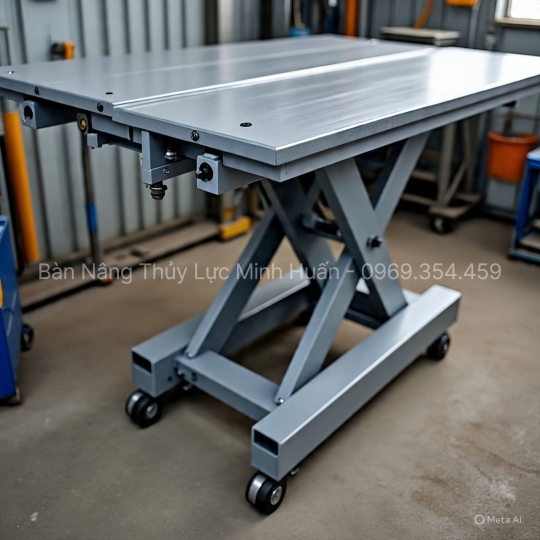 Cấu Tạo Bàn Nâng Thủy Lực 150Kg Chi Tiết Và Nguyên Lý Hoạt Động