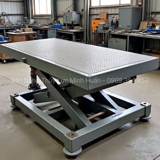 Báo giá bàn nâng thủy lực 1000kg cũ mới nhất 2025 – Cập nhật từ Bàn Nâng Thủy Lực Minh Huấn