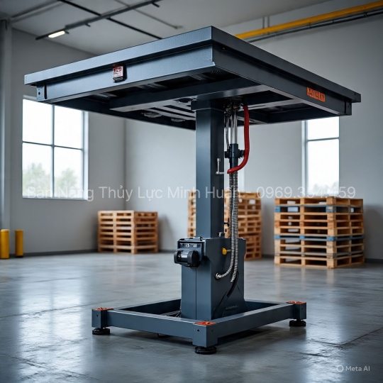 Bàn Nâng Thủy Lực Mini 300kg – Giải Pháp Nâng Hạ Nhẹ Nhàng Cho Mọi Không Gian