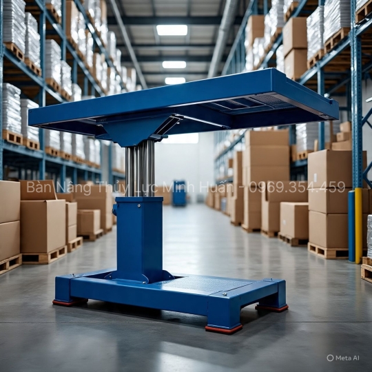 Bàn nâng thủy lực 2 tấn cho kho xưởng: Những điều cần biết